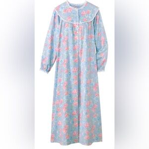 Lanz of Salzburg Nantucket Rose flannel nightgown